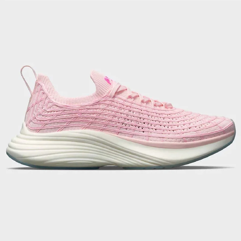 Retro - Style Women's Sneakers in Pastel Colors for a Nostalgic and Fashionable VibeWomen's Techloom Zipline Sneaker In Bleached Pink/fusion Pink Retro - Style Women's Sneakers in Pastel Colors for a Nostalgic and Fashionable VibeWomen's Techloom Zipline Sneaker In Bleached Pink/fusion Pink