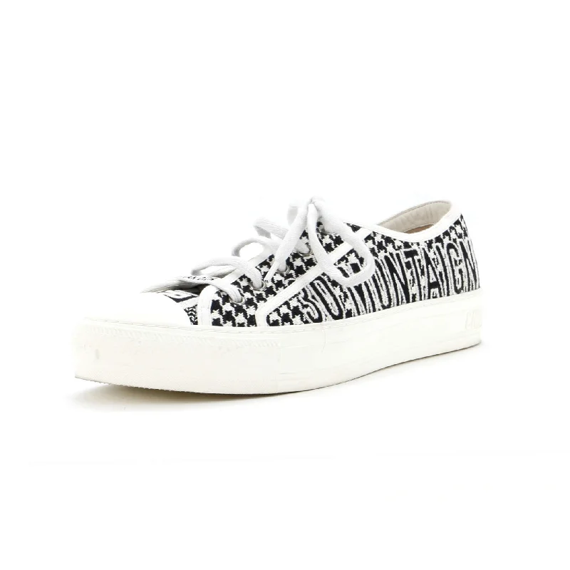 High - Top Women's Leather Sneakers in Black for a Stylish and Durable OptionWomen's Walk'N'Dior Sneakers Canvas High - Top Women's Leather Sneakers in Black for a Stylish and Durable OptionWomen's Walk'N'Dior Sneakers Canvas