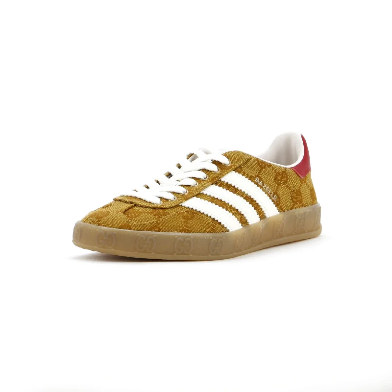 Lace - Up Women's Athletic Sneakers with Shock - Absorbing Midsoles for Intense Workoutsx Adidas Women's Gazelle Sneakers GG Canvas Lace - Up Women's Athletic Sneakers with Shock - Absorbing Midsoles for Intense Workoutsx Adidas Women's Gazelle Sneakers GG Canvas