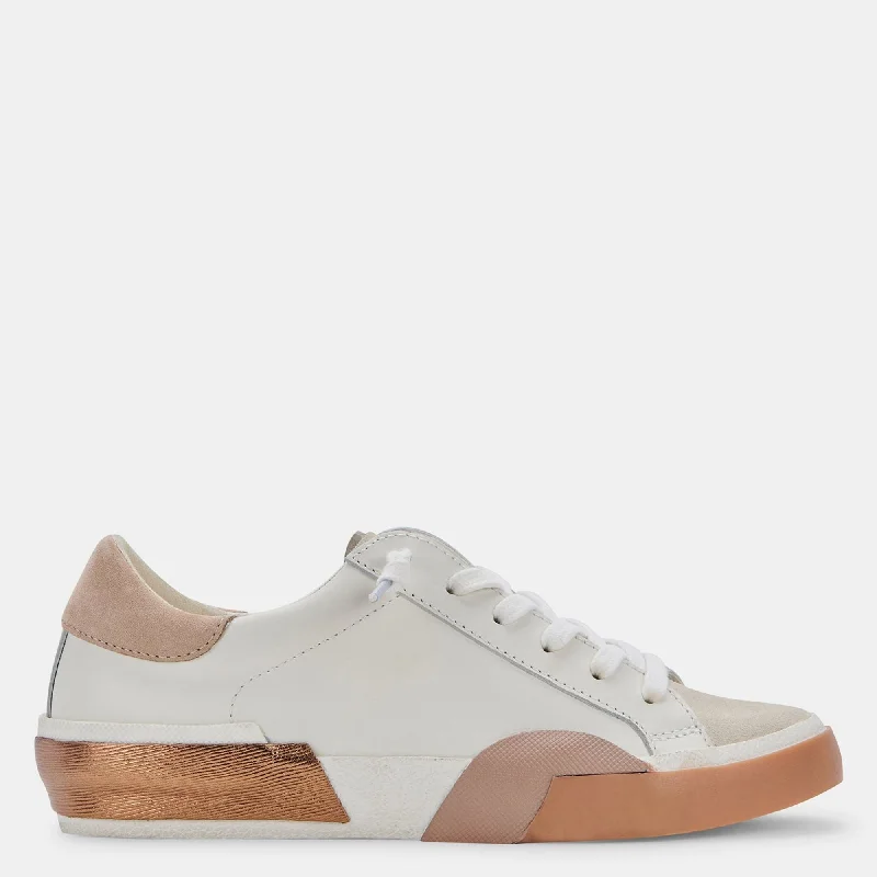 Breathable Mesh Women's Running Sneakers with Reflective Trim for Nighttime JoggingZina Wide Sneakers White Tan Leather Breathable Mesh Women's Running Sneakers with Reflective Trim for Nighttime JoggingZina Wide Sneakers White Tan Leather