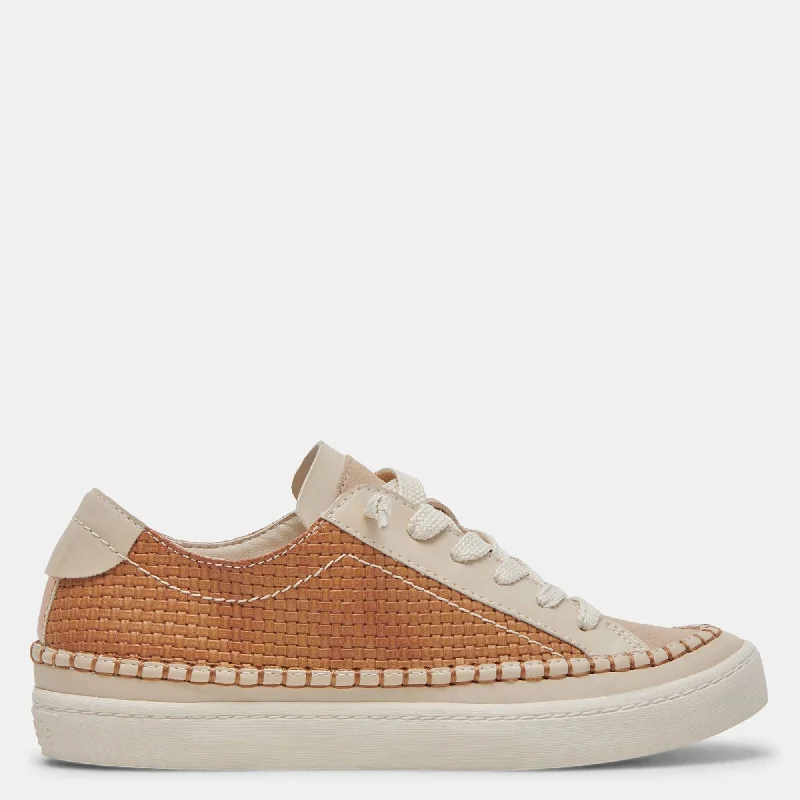 Women's Sneakers with Removable Insoles for Easy Cleaning and CustomizationZolen Sneakers Brown Woven Women's Sneakers with Removable Insoles for Easy Cleaning and CustomizationZolen Sneakers Brown Woven